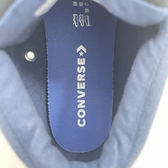 Converse Chuck Taylor Street Mid Unisex Big Kids Shoes Sneakers Blue Size 2 New - Picture 9 of 10